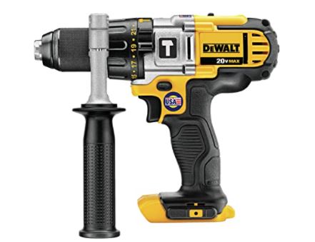 Hammer Drill for Concrete: DEWALT 20V MAX* Hammer Drill