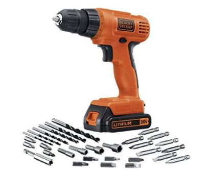 Types of Cordless Drills: BLACK+DECKER Cordless Drill/Driver