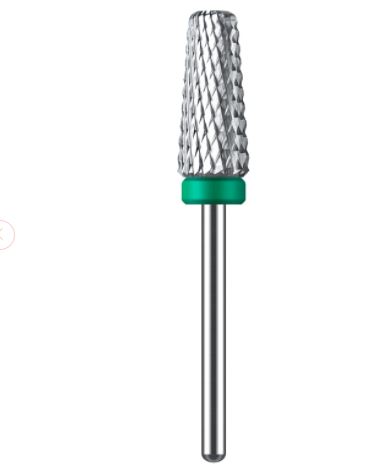 different nail drill bits explained: Tungsten Carbide Dust-A-Side Tapered Nail Drill Bit