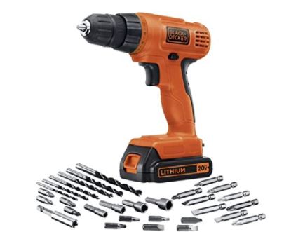 BLACK+DECKER 20V MAX* POWERECONNECT Cordless Drill/Driver